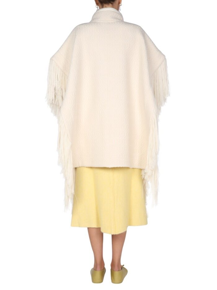 JIL SANDER JACQUARD CAPE