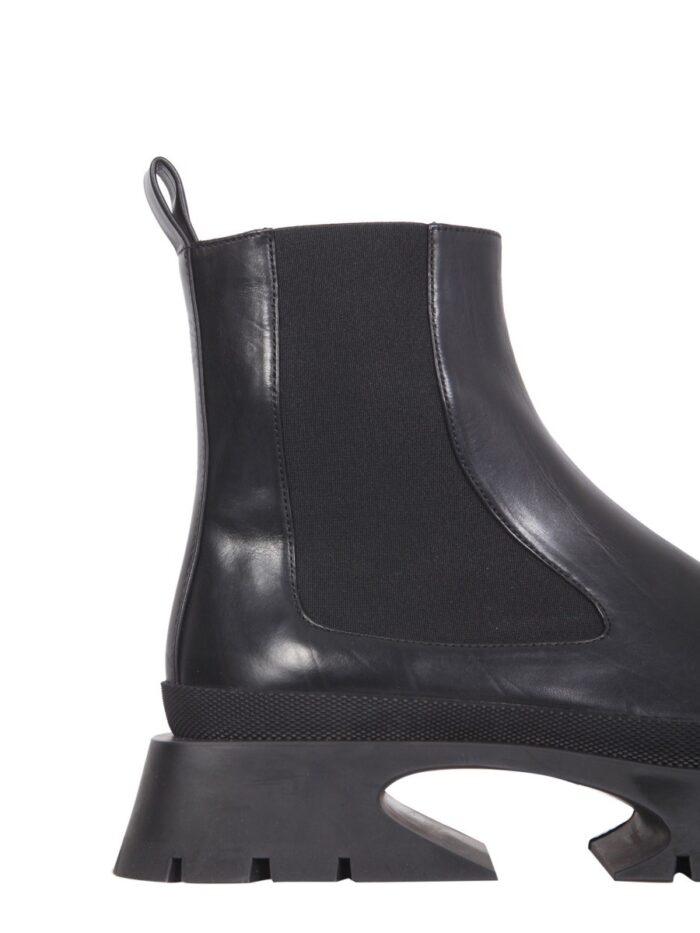 JIL SANDER LEATHER BOOTS
