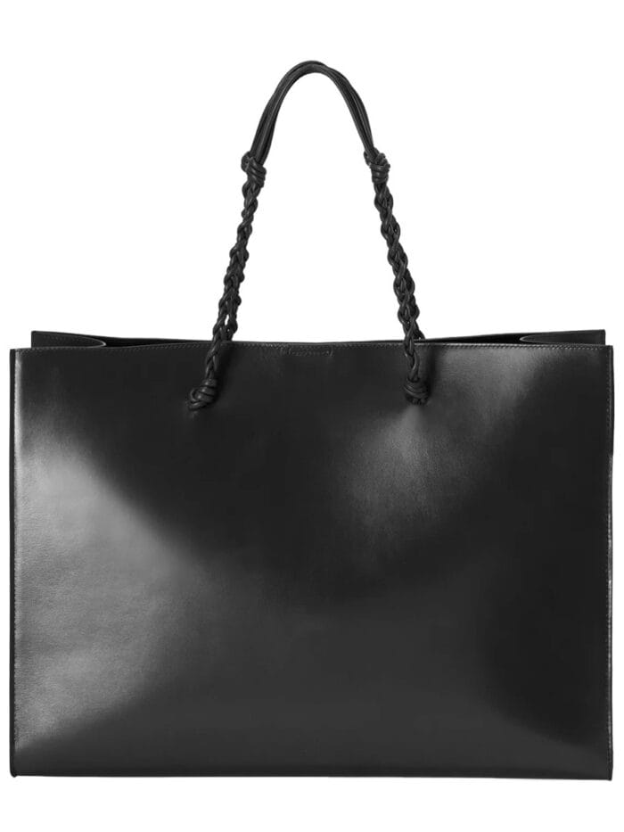JIL SANDER LEATHER TOTE BAG