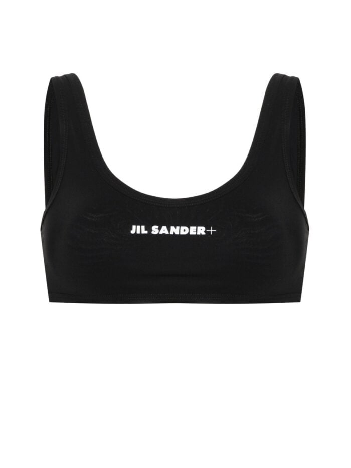 JIL SANDER LOGO BIKINI TOP