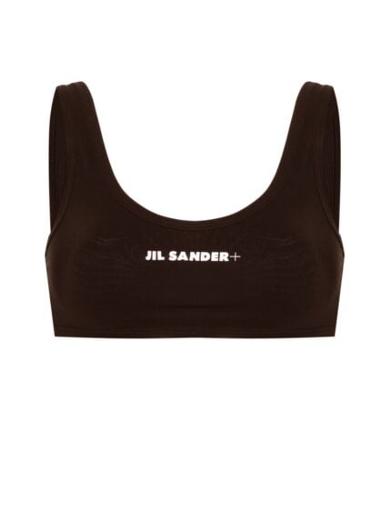 JIL SANDER LOGO BIKINI TOP
