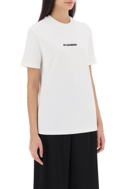 JIL SANDER Logo Print T-shirt