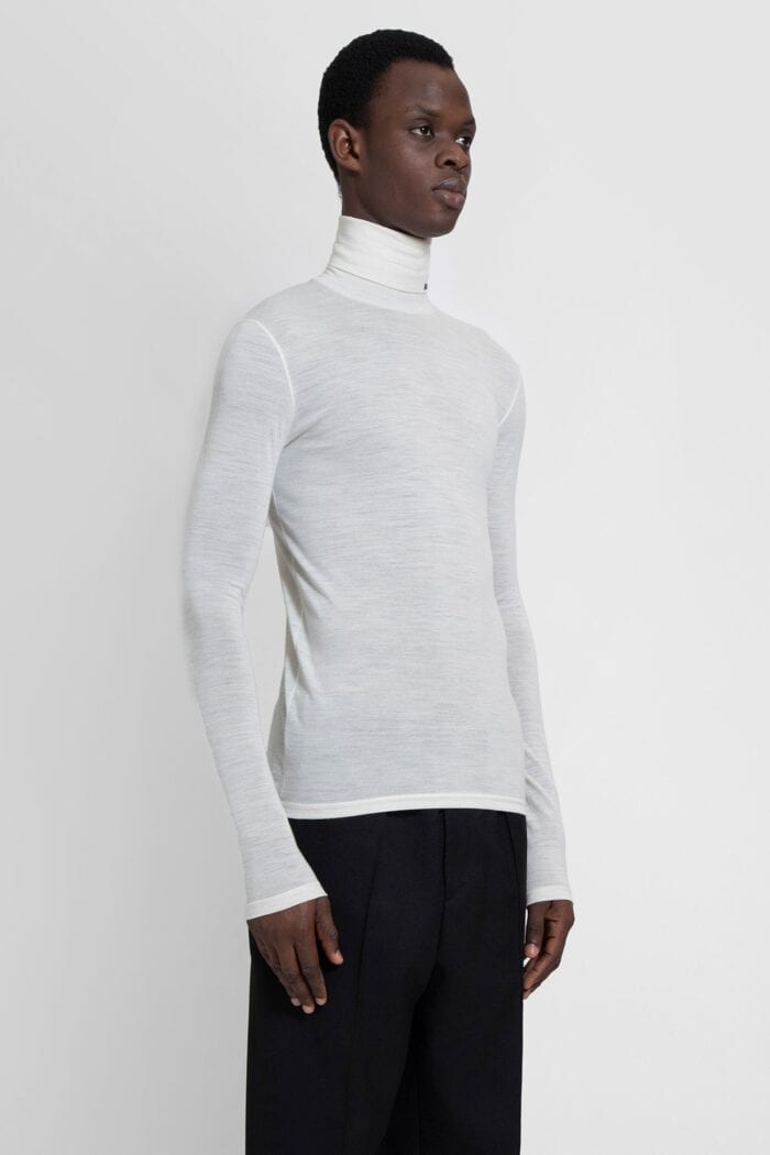 JIL SANDER Logo Turtleneck T-shirt