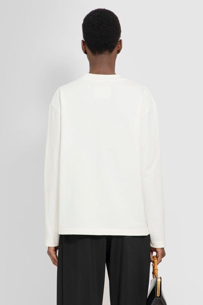 JIL SANDER Long Sleeve Logo Tshirt