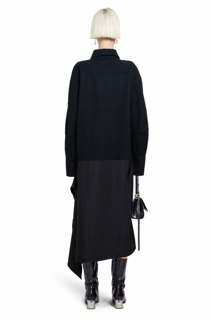 JIL SANDER Long Sleeve Shirt Dress