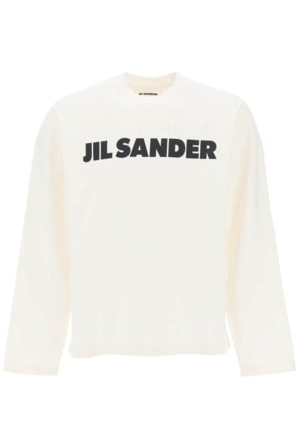 JIL SANDER Long-sleeved Logo T