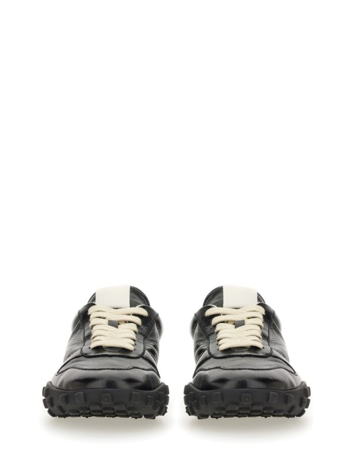 JIL SANDER LOW LEATHER SNEAKER