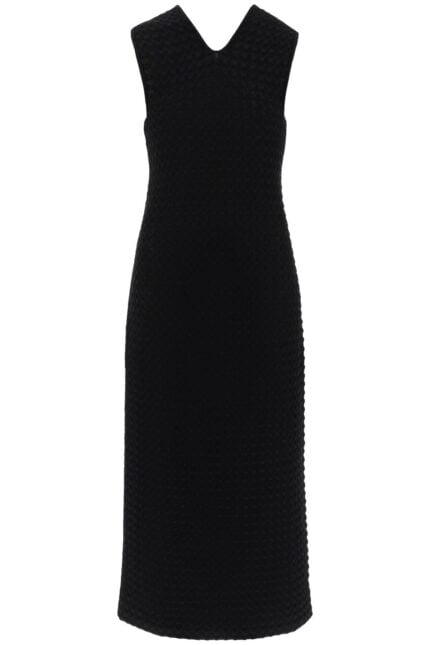 JIL SANDER Midi Dress In Openwork Knit