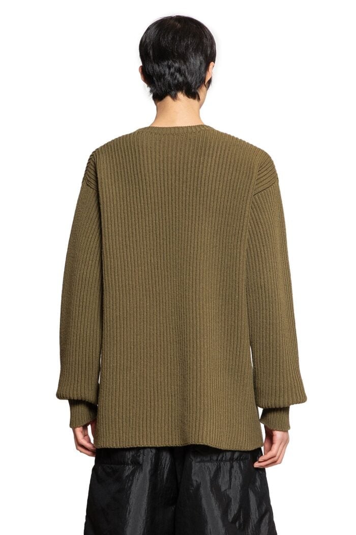 JIL SANDER Midweight Ribbed-knit Wool Jumper