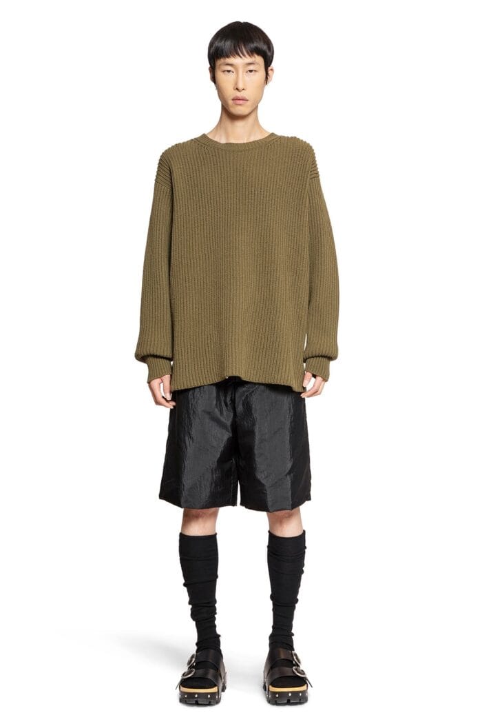 JIL SANDER Midweight Ribbed-knit Wool Jumper