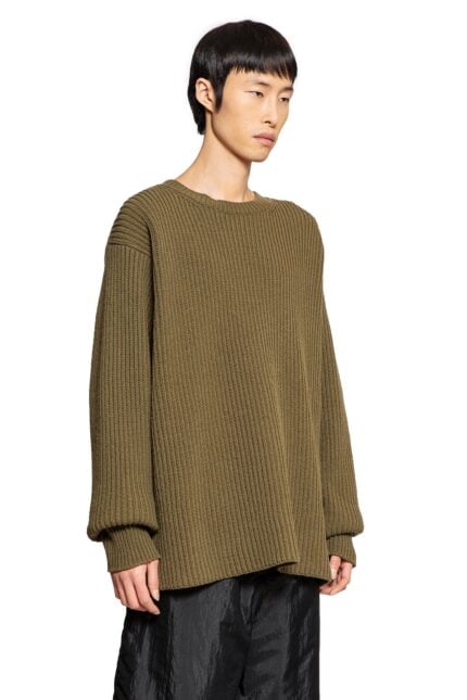 JIL SANDER Midweight Ribbed-knit Wool Jumper