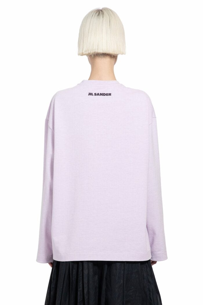 JIL SANDER Milkshake Print Long Sleeve T-shirt