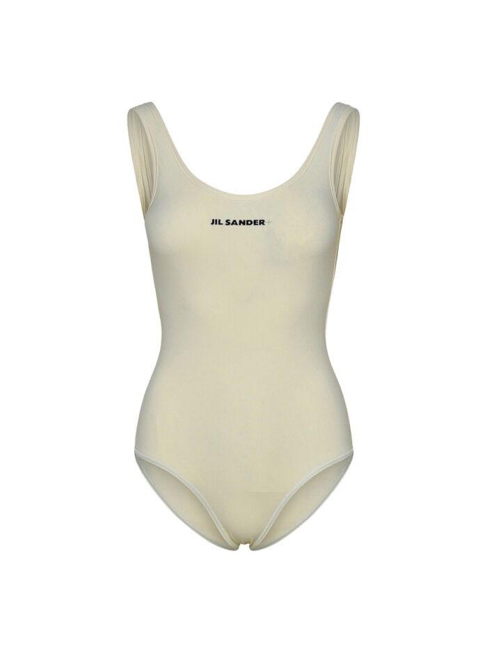 JIL SANDER ONE PIECE SWIMSUIT WITH LOGO