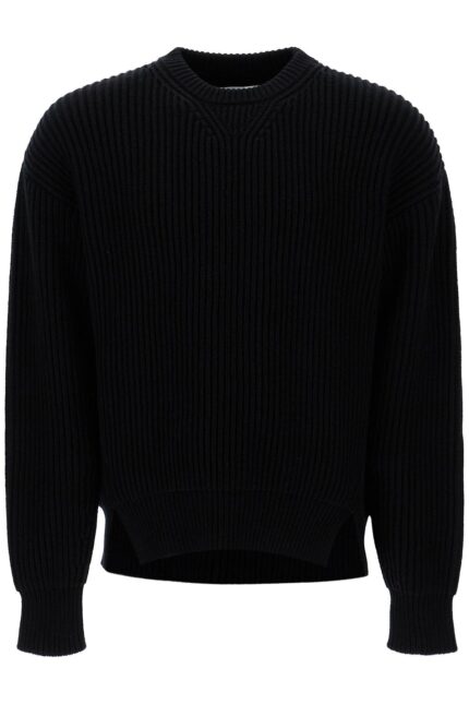 JIL SANDER "oversized Ribbed Wool Pul