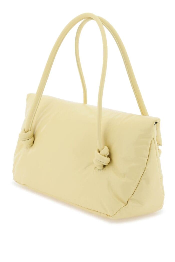 JIL SANDER Padded Leather Shoulder Bag