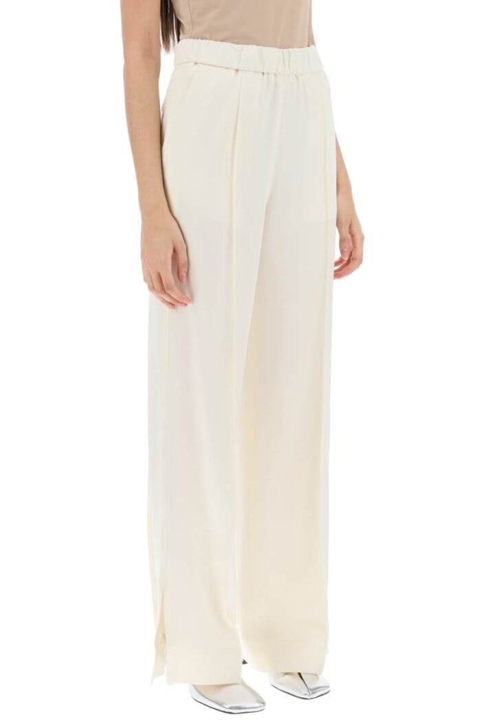 Jil Sander Pants In Envers Satin