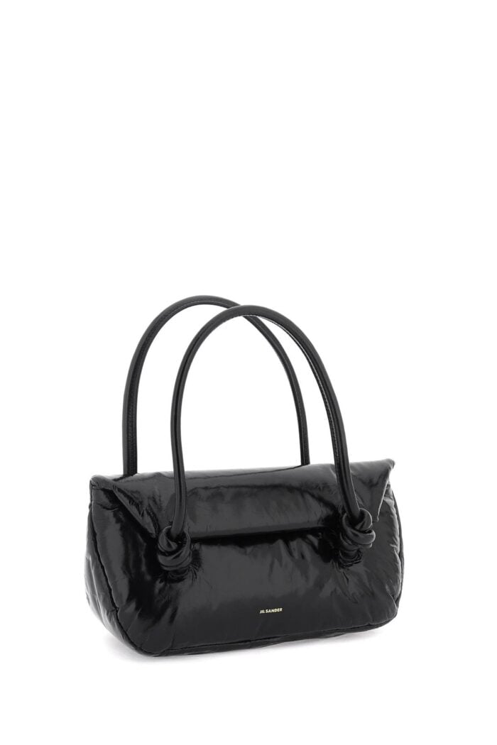 JIL SANDER Patent Leather Small Shoulder Bag