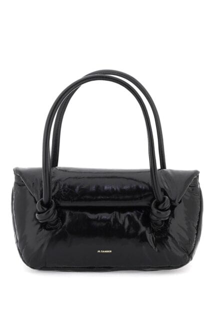 JIL SANDER Patent Leather Small Shoulder Bag