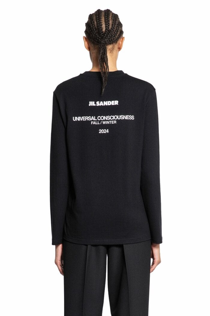 JIL SANDER Seasonal Logo Print T-shirt