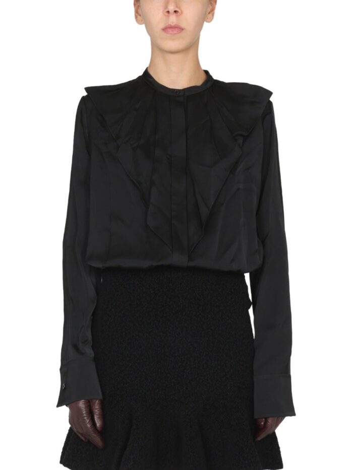 JIL SANDER SHIRT WITH RUFFLES