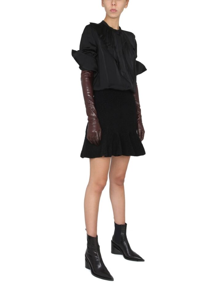 JIL SANDER SHIRT WITH RUFFLES
