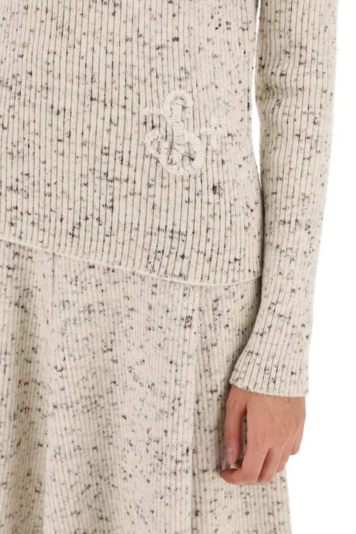 JIL SANDER Speckled Wool Sweater