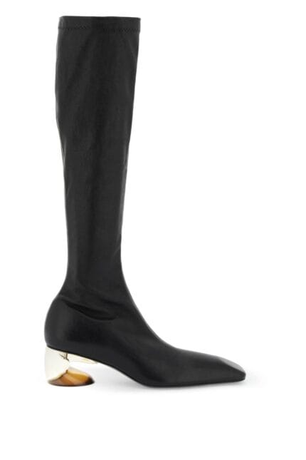 JIL SANDER Stretch Leather Boots