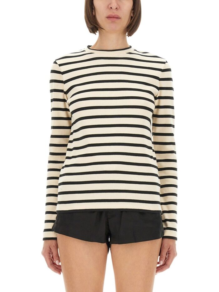 JIL SANDER STRIPED T-SHIRT