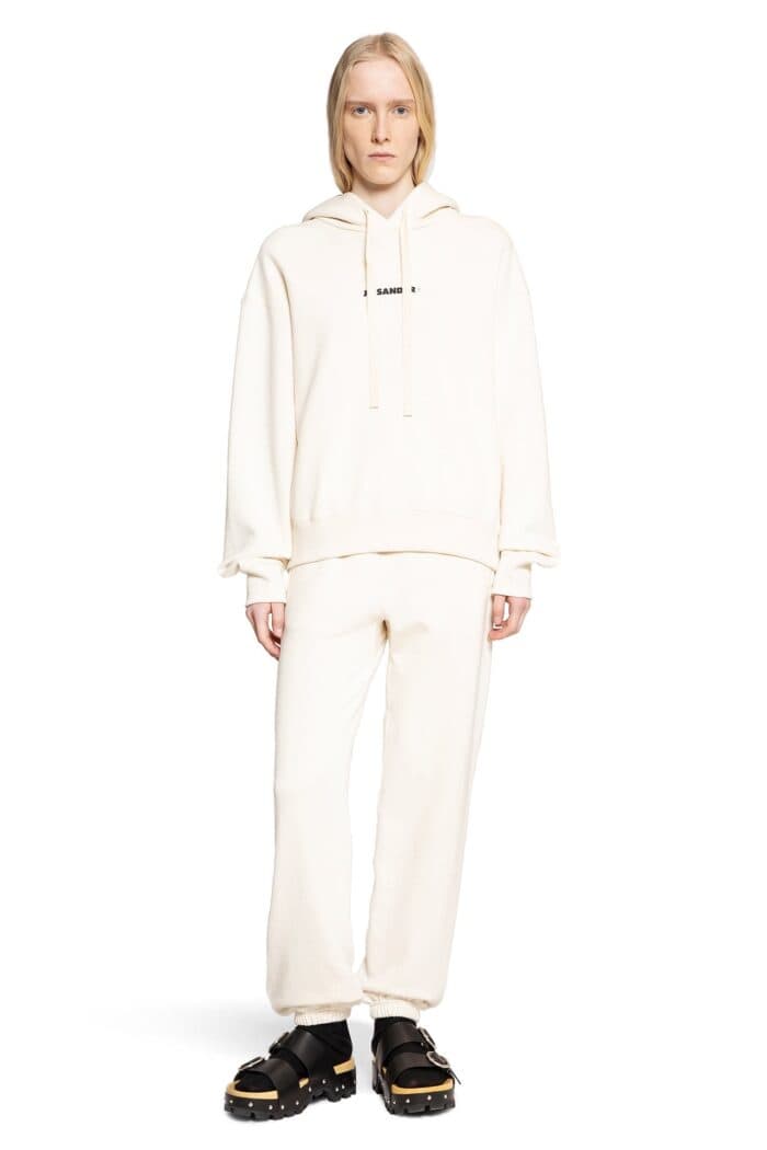 JIL SANDER Sustainable French Cotton Sweatpants