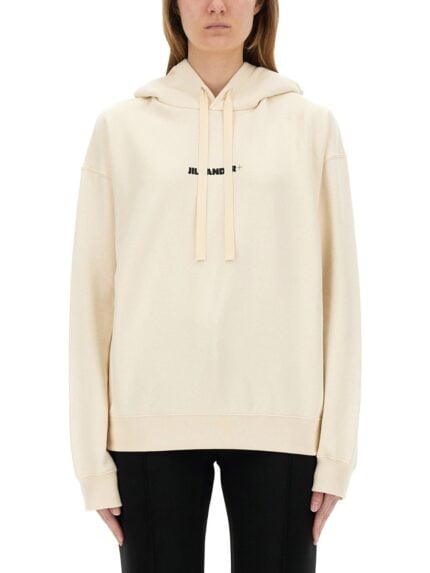 JIL SANDER SWEATSHIRT WITH LOGO