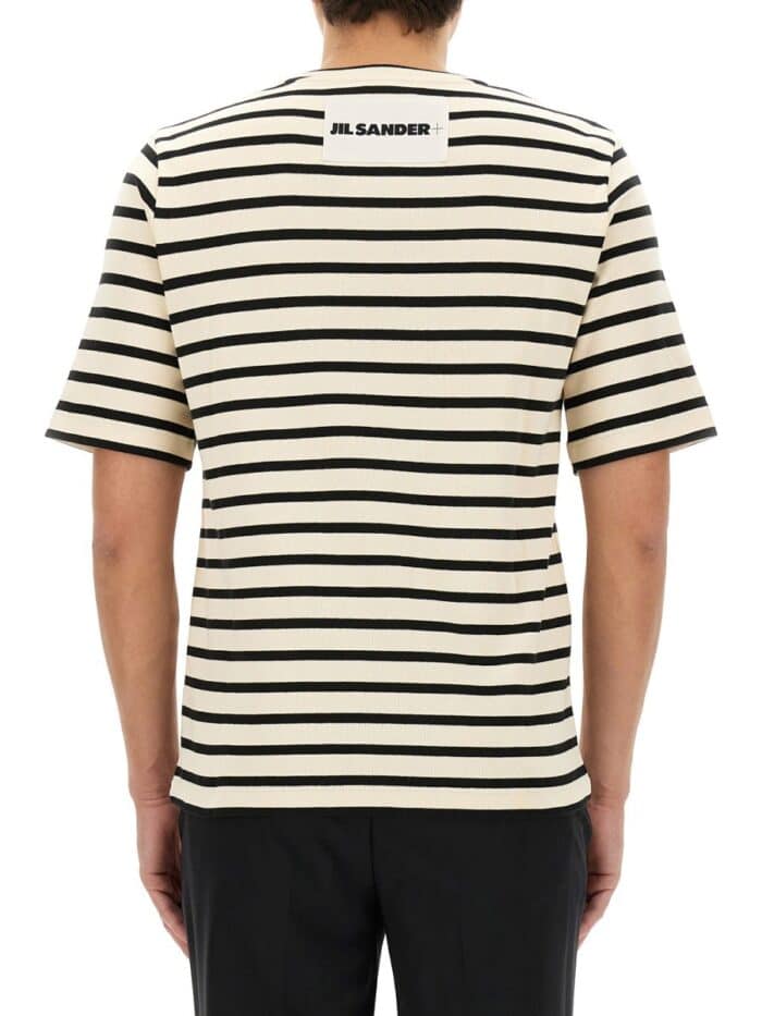 JIL SANDER T-SHIRT A RIGHE