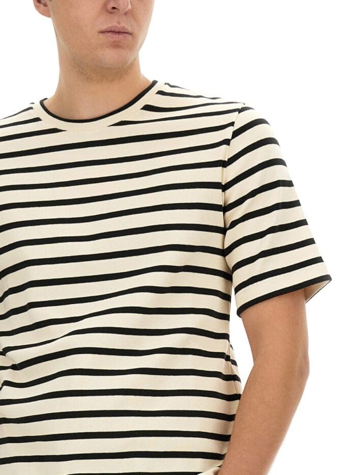 JIL SANDER T-SHIRT A RIGHE