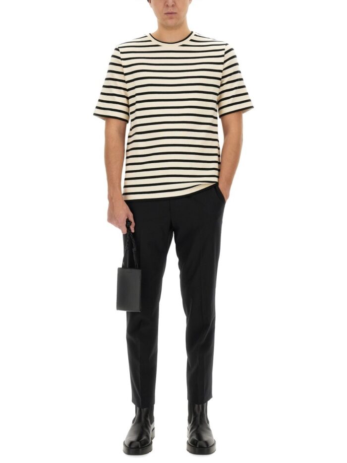 JIL SANDER T-SHIRT A RIGHE