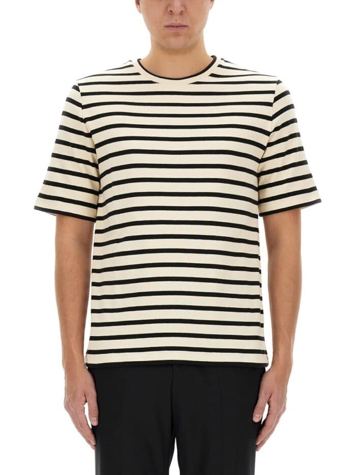 JIL SANDER T-SHIRT A RIGHE