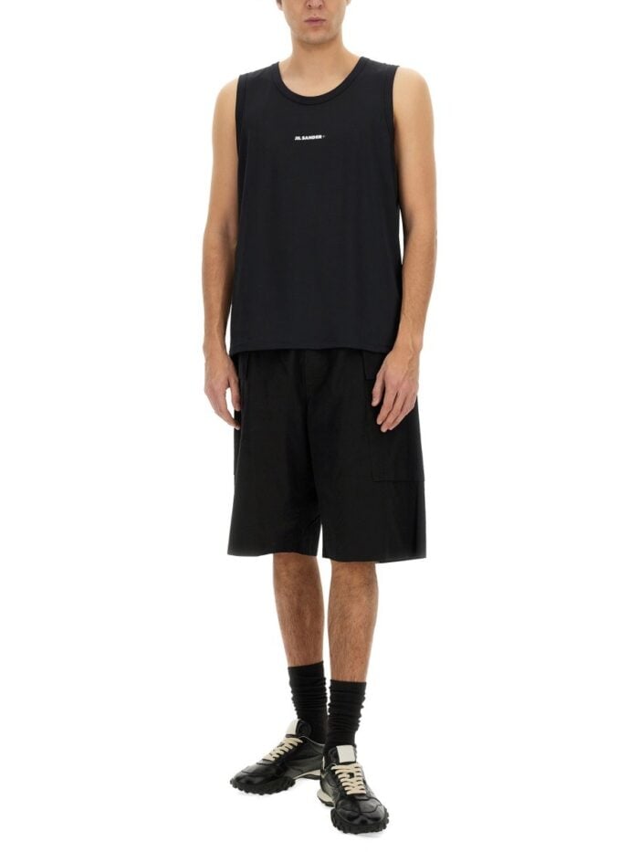 JIL SANDER TOPS WITH LOGO