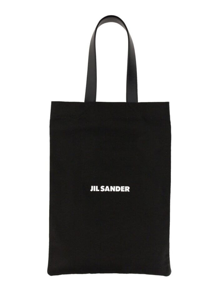 JIL SANDER TOTE BAG WITH LOGO