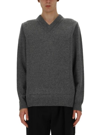 JIL SANDER V-NECK SCON SHIRT