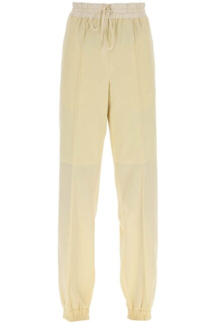 Jil Sander Virgin Wool Jogger Pants