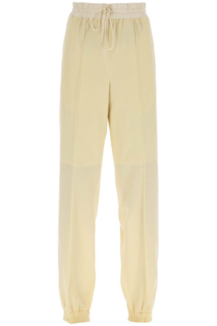 Jil Sander Virgin Wool Jogger Pants