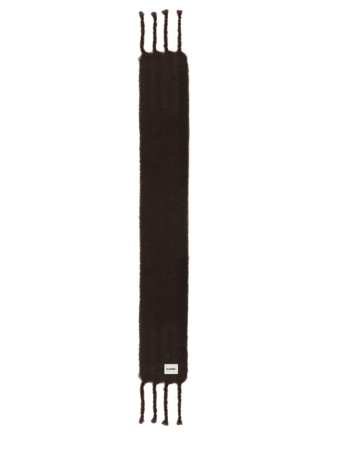 JIL SANDER WOOL BLEND SCARF