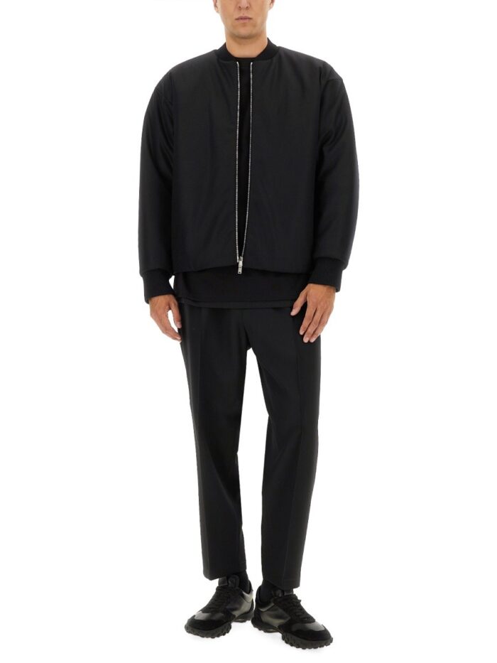 JIL SANDER WOOL BOMBER.