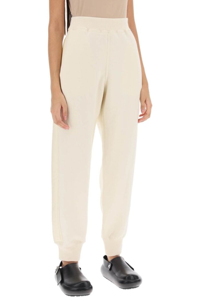 JIL SANDER Wool-cotton Sweatpants