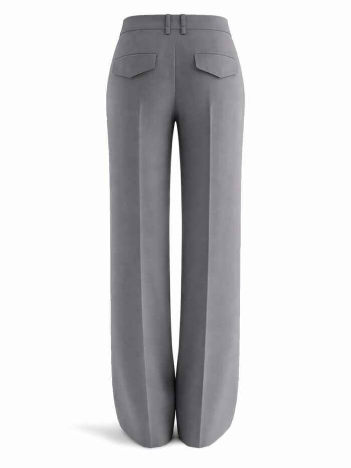 JIL SANDER WOOL GABARDINE PANTS