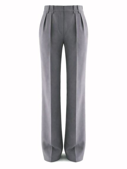 JIL SANDER WOOL GABARDINE PANTS