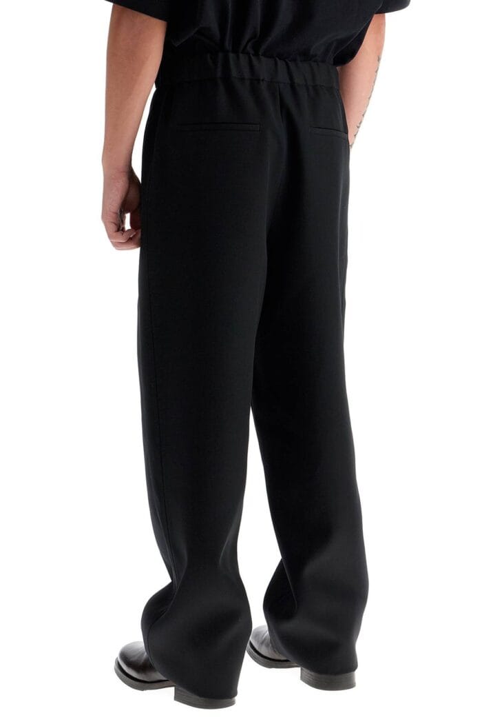 JIL SANDER Wool Gabardine Trousers For