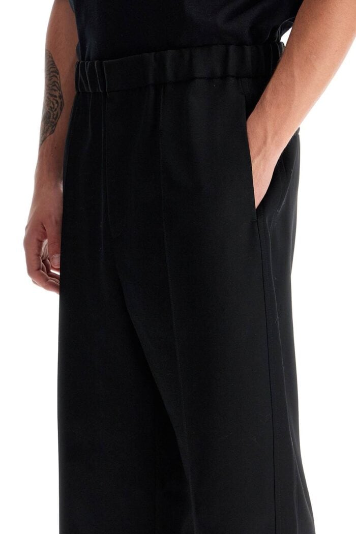 JIL SANDER Wool Gabardine Trousers For