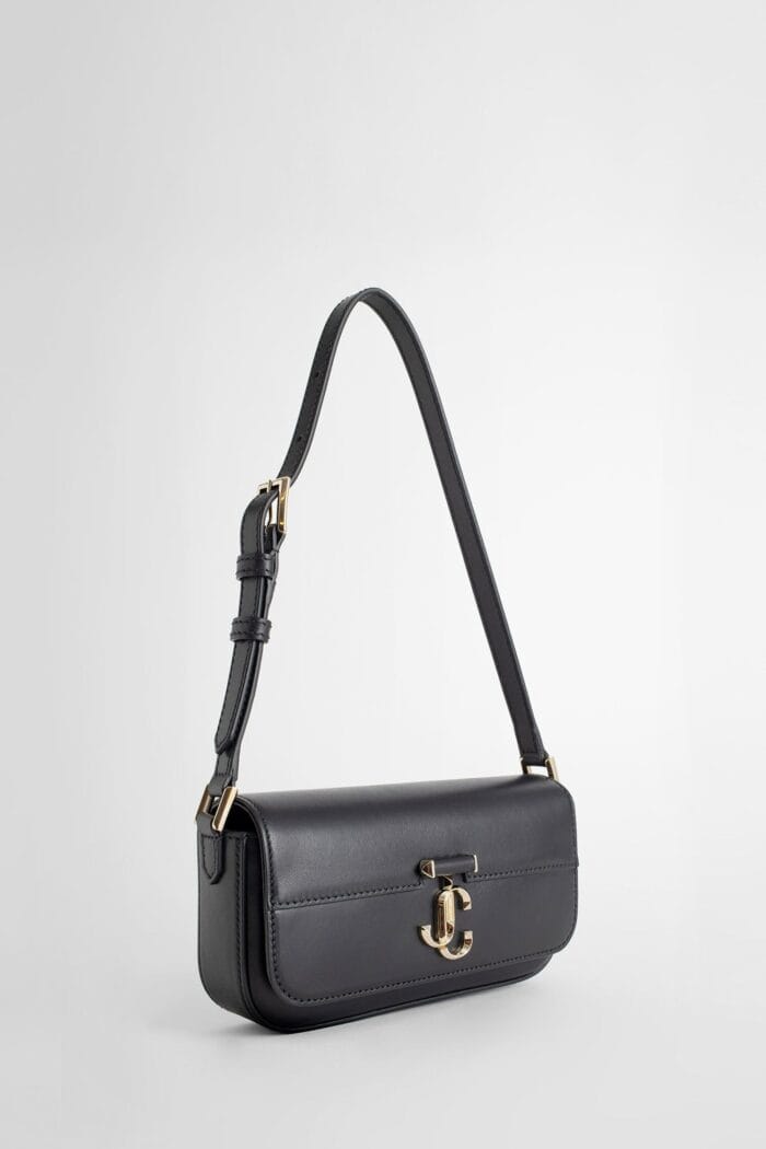 JIMMY CHOO Avenue Jc Bar Logo Mini Shoulder Bag