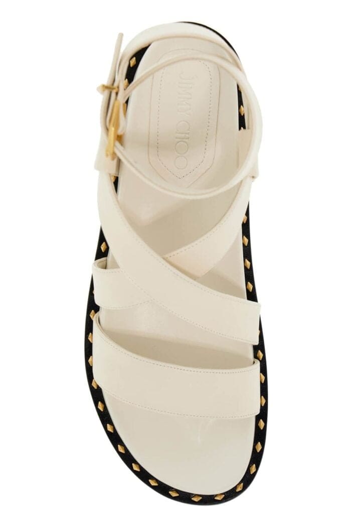 JIMMY CHOO Blaise Flat Sandals