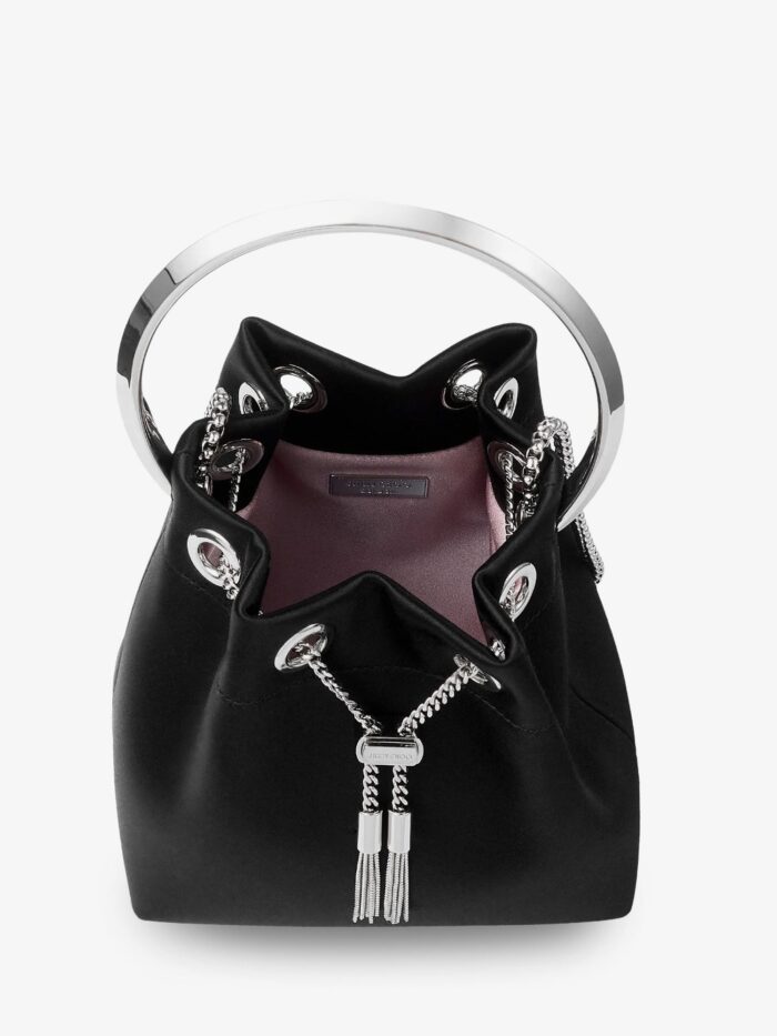Jimmy Choo Bon Bon Satin Bucket Bag