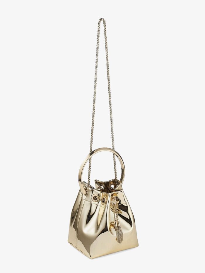 Jimmy Choo Bon Bon Shiny Leather Crossbody Bag